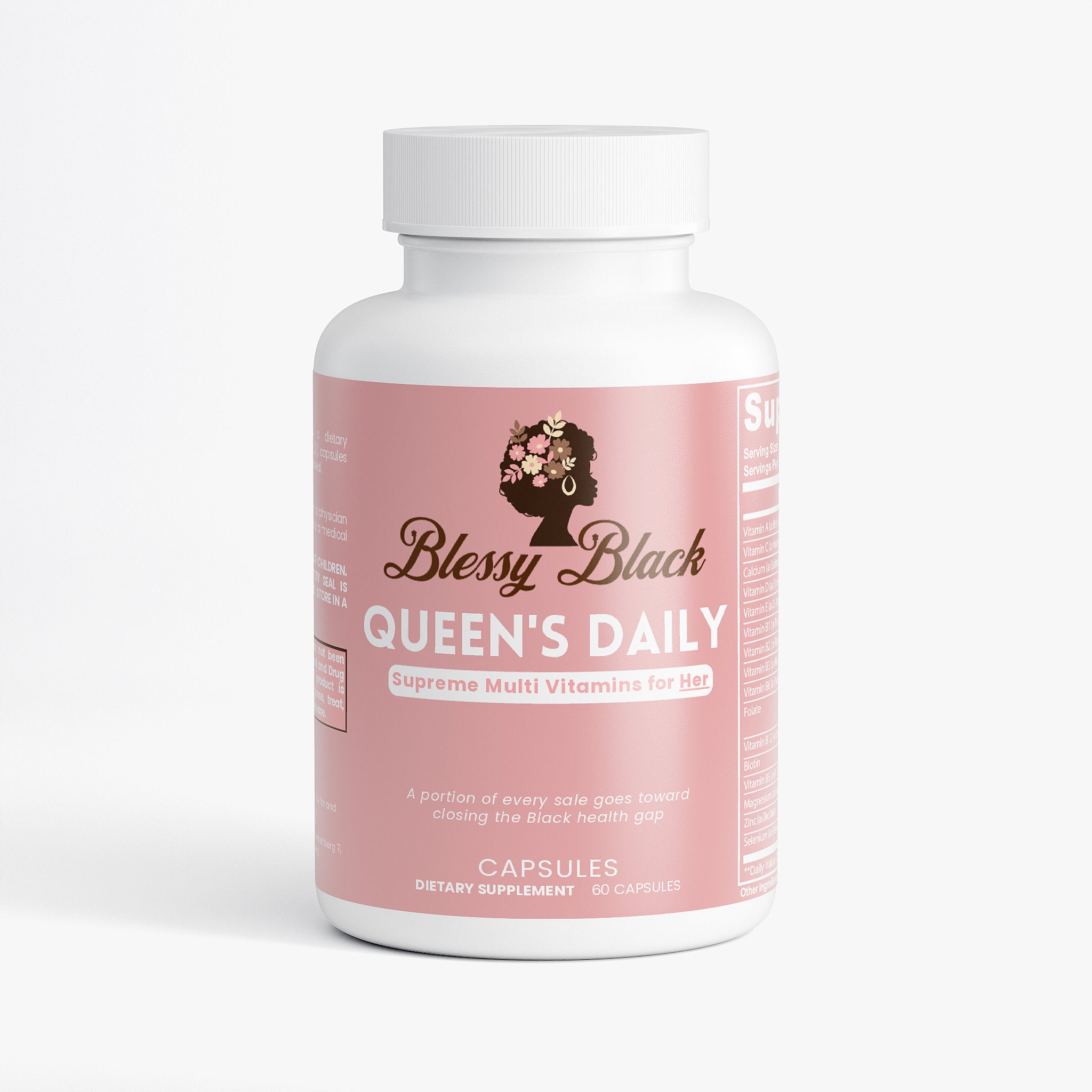 Queen's Daily Multi Vitamin for Women (Gluten Free) Capsules (.53 Cent a Capsule)